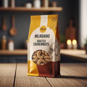 Milirdario Roasted Cashewnuts with Black Pepper